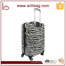 ABS+PC Film Cheap Zebra Hard Shell President Luggage